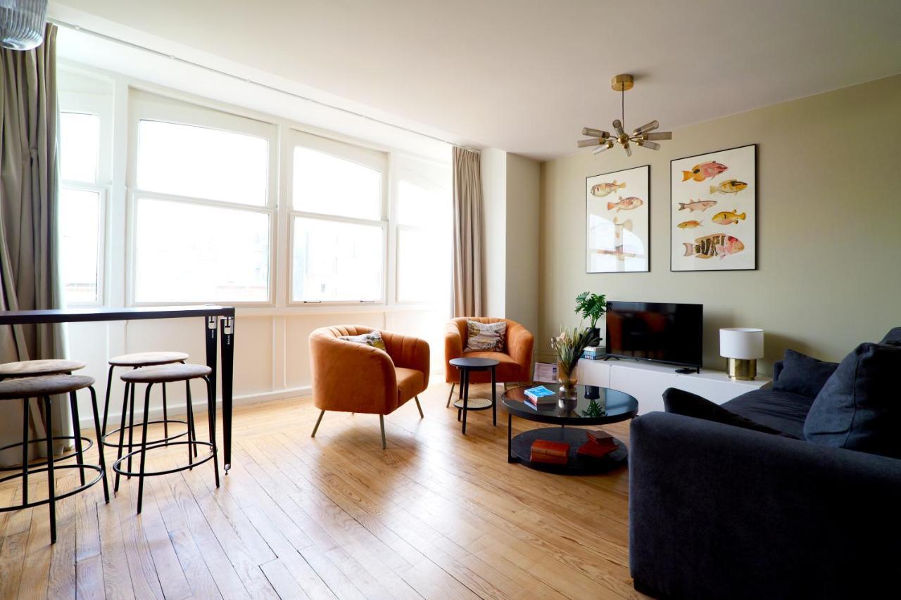 Villa Adele, Bow-Window Vue Mer -Appt 04 Mers-les-Bains Buitenkant foto